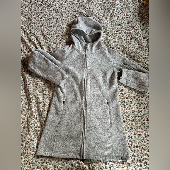 L.L.Bean Sweater Fleece Coat - Picture 2 of 4